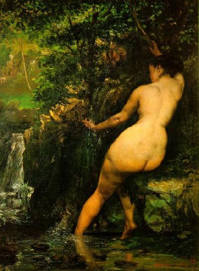 Gustave Courbet La Source oil painting image